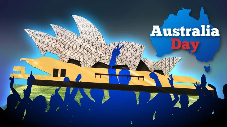Australia Day projection mapping