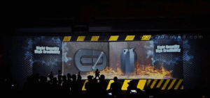 Projection mapping for tech industry